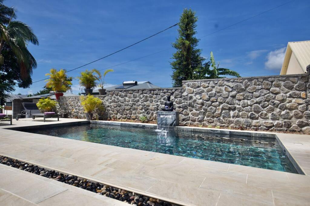 Villa Du Beau Vallon 2 Jacuzzi Privatif Et Piscine Chauffee Partagee Saint-Benoît Exterior foto